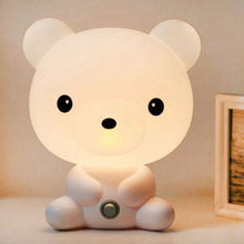 Load image into Gallery viewer, Cartoon Night light Cute panda bear table desk lamp LED Children Baby Gifts Sleep lamp For Bedroom bedside indoor decor Lighting
