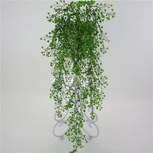 Load image into Gallery viewer, Artificial Hanging Ivy Fake Foliage Leaf Flowers Plants Pot Basket Garden Home Party Decor Realistic Wisteria Garland
