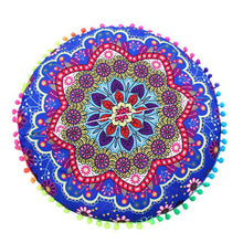 Load image into Gallery viewer, Home Decorative Pillow Case Chic Round Indian Mandala Pattern Pillowcase Bohemian Cushions Magical Style Pillow Cover
