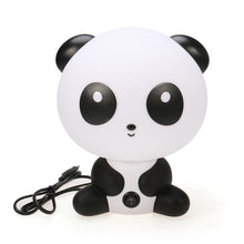 Load image into Gallery viewer, EU/ US Plug Animal Reading Table Lamps For Children LED Night Light Cartoon Panda Unicorn Bedroom Bedside Decoration Lights
