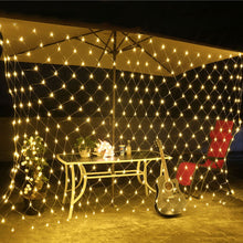 Load image into Gallery viewer, LED Net Christmas Lights 3 colours to Choose Outdoor 220V EU Plug Waterproof LED Net Light 1.5*1.5M /2*2M /3 x2M/6*4M
