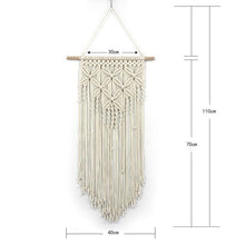 Load image into Gallery viewer, Boho Style Cotton Woven Macrame Wall Hanging Tapestry Handmade Art Decoration For Bedroom Living Room Home Decoration Wall Decor

