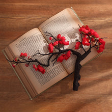 Load image into Gallery viewer, Erxiaobao Pink White Red Wintersweet Plum Blossom Artificial Flowers Fake Cherry Silk Plants Party Wedding Home Decor
