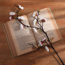 Load image into Gallery viewer, Erxiaobao Pink White Red Wintersweet Plum Blossom Artificial Flowers Fake Cherry Silk Plants Party Wedding Home Decor

