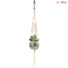 Load image into Gallery viewer, Hot Sales 100% Handmade Macrame Plant Hanger Plant Holder Flower /pot Hanger For Wall Decoration Countyard Garden
