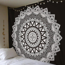 Load image into Gallery viewer, New Mandala Tapestry Wall Hanging Decorative Carpet Indian Bohemian Throw Yoga Mat Beach Mat Home Bedroom Decoration
