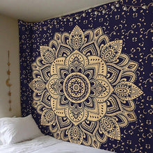 Load image into Gallery viewer, New Mandala Tapestry Wall Hanging Decorative Carpet Indian Bohemian Throw Yoga Mat Beach Mat Home Bedroom Decoration
