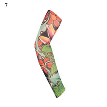 Load image into Gallery viewer, Outdoor Cycling 3D Tattoo Printed Arm Sleeves Sun Protection Bike Basketball Compression Arm Warmers Ridding Cuff Sleeves

