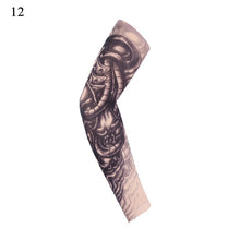 Load image into Gallery viewer, Outdoor Cycling 3D Tattoo Printed Arm Sleeves Sun Protection Bike Basketball Compression Arm Warmers Ridding Cuff Sleeves

