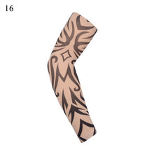 Load image into Gallery viewer, Outdoor Cycling 3D Tattoo Printed Arm Sleeves Sun Protection Bike Basketball Compression Arm Warmers Ridding Cuff Sleeves

