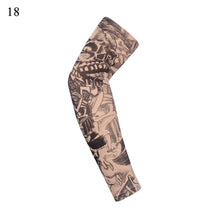 Load image into Gallery viewer, Outdoor Cycling 3D Tattoo Printed Arm Sleeves Sun Protection Bike Basketball Compression Arm Warmers Ridding Cuff Sleeves
