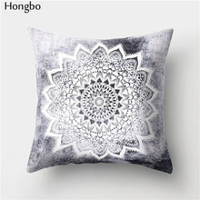 Load image into Gallery viewer, Hongbo 1 Pcs Datura Cushion Cover Decoration Mandala Printed Pillow Case Pillowcase for Bedroom Sofa Car Seat Chair Decoration
