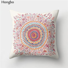 Load image into Gallery viewer, Hongbo 1 Pcs Datura Cushion Cover Decoration Mandala Printed Pillow Case Pillowcase for Bedroom Sofa Car Seat Chair Decoration
