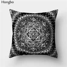 Load image into Gallery viewer, Hongbo 1 Pcs Datura Cushion Cover Decoration Mandala Printed Pillow Case Pillowcase for Bedroom Sofa Car Seat Chair Decoration
