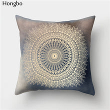 Load image into Gallery viewer, Hongbo 1 Pcs Datura Cushion Cover Decoration Mandala Printed Pillow Case Pillowcase for Bedroom Sofa Car Seat Chair Decoration
