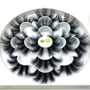 7 pairs 25 mm mink eyelashes 3d eyelashes natural false eyelashes thick eyelashes eye makeup eyelash extension supplies