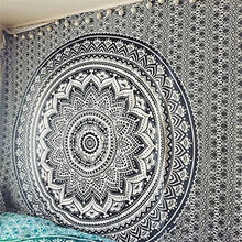 Load image into Gallery viewer, Polyester Mandala Print Tapestry Wall Hanging Carpet Throw Yoga Beach Mat Blanket Large 150*200cm Sleeping pad wall art Tapestry
