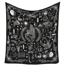 Load image into Gallery viewer, Polyester Mandala Print Tapestry Wall Hanging Carpet Throw Yoga Beach Mat Blanket Large 150*200cm Sleeping pad wall art Tapestry
