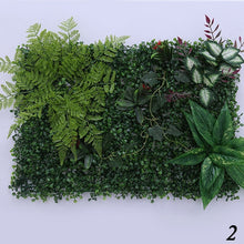 Load image into Gallery viewer, Artificial Plant Lawn DIY Background Wall Simulation Grass Leaf Wedding Home Decoration Green Wholesale Carpet Turf Office Decor
