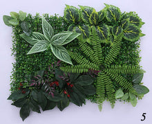 Load image into Gallery viewer, Artificial Plant Lawn DIY Background Wall Simulation Grass Leaf Wedding Home Decoration Green Wholesale Carpet Turf Office Decor
