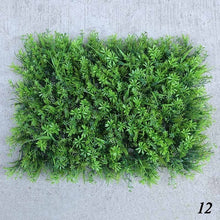 Load image into Gallery viewer, Artificial Plant Lawn DIY Background Wall Simulation Grass Leaf Wedding Home Decoration Green Wholesale Carpet Turf Office Decor
