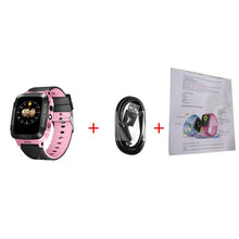Load image into Gallery viewer, Y21S Touch Screen Kids GPS Watch with Camera Lighting Smart Watch Sleep Monitor GPS SOS Baby Watch PK Q12 Q19 Q50 Q750 Q100

