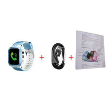 Load image into Gallery viewer, Y21S Touch Screen Kids GPS Watch with Camera Lighting Smart Watch Sleep Monitor GPS SOS Baby Watch PK Q12 Q19 Q50 Q750 Q100
