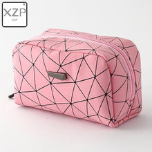 Load image into Gallery viewer, XZP New Women Travel Cosmetic Bag Multifunction Geometric Makeup Bags Waterproof Portable Toiletries Organizer Make up Cases
