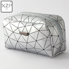Load image into Gallery viewer, XZP New Women Travel Cosmetic Bag Multifunction Geometric Makeup Bags Waterproof Portable Toiletries Organizer Make up Cases

