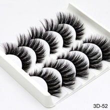 Load image into Gallery viewer, 5Pairs 3D Mink Hair False Eyelashes Natural/Thick Long Eye Lashes Wispy Makeup Beauty Extension Tools sexy sheep
