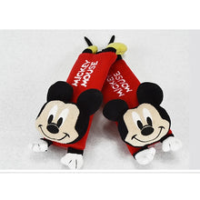 Load image into Gallery viewer, BOASE Cartoon Car Sefety Seat Belt cover Child soft Seat belt Shoulder Pad Protection Plush Padding car Accessories cute

