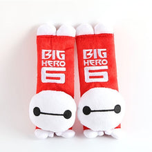 Load image into Gallery viewer, BOASE Cartoon Car Sefety Seat Belt cover Child soft Seat belt Shoulder Pad Protection Plush Padding car Accessories cute
