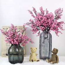 Load image into Gallery viewer, Cherry Blossoms Artificial Flowers Baby's Breath Gypsophila Fake Flowers DIY Wedding Decoration Home Bouquet Faux Flowers Branch

