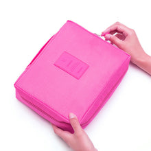 Load image into Gallery viewer, PLEEGA Brand Women Cosmetic Bag Multifunction Organizer Waterproof Portable Makeup Bag Travel Necessity Beauty Case Wash Pouch
