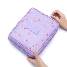 Load image into Gallery viewer, PLEEGA Brand Women Cosmetic Bag Multifunction Organizer Waterproof Portable Makeup Bag Travel Necessity Beauty Case Wash Pouch
