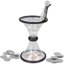 Load image into Gallery viewer, Pressure Vortex Coin Piggy Bank Fun Money Savings Bank Spins Loose Change Best Gift Desk Decoration
