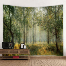 Load image into Gallery viewer, Beautiful Natural Forest Printed Large Wall Tapestry Cheap Hippie Wall Hanging Bohemian Wall Tapestries Mandala Wall Art Decor
