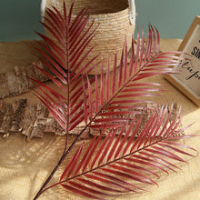 Load image into Gallery viewer, 70cm Palm leaf coconut leaf Artificial plants fake flower wedding party Christmas home decoration DIY
