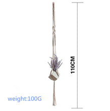 Load image into Gallery viewer, boho macrame wall hanging planter tapestry plant wall hanging room decoration wall art  room decor farmhouse decor
