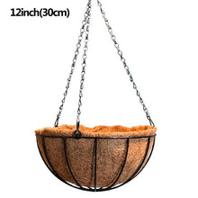 Load image into Gallery viewer, Iron Hanging Basket Macrame Plant Hanger Flower/Pot Hanger Hanging Baskets For Plants Garden Decoration Balcony Decorations
