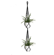 Load image into Gallery viewer, Hot sales 100% handmade macrame plant hanger flower /pot hanger for wall decoration countyard garden
