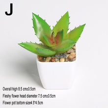 Load image into Gallery viewer, Mini Vivid Cactus Succulent Home Garden Decoration Artificial Bonsai Plant with Vase for Office Table Decor Indoor Fake Plants
