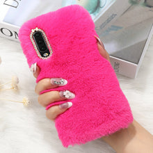 Load image into Gallery viewer, Luxury Fur Fluffy Case For Samsung Galaxy A70 A50 A71 A51 A40 A30 A20 A20E A10 A8 2018 A6 J6 J5 J4 Plus J3 2017 Cute Soft Cover
