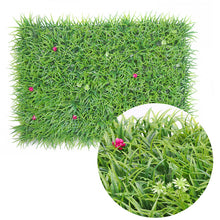 Load image into Gallery viewer, DIY Artificial Plant Wall 40x60cm Plastic Home Garden TV Background Shop The Mall Home Decoration Green Carpet Turf Jungle Party
