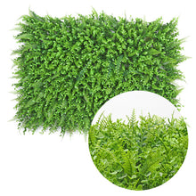 Load image into Gallery viewer, DIY Artificial Plant Wall 40x60cm Plastic Home Garden TV Background Shop The Mall Home Decoration Green Carpet Turf Jungle Party
