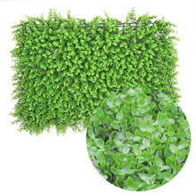 Load image into Gallery viewer, DIY Artificial Plant Wall 40x60cm Plastic Home Garden TV Background Shop The Mall Home Decoration Green Carpet Turf Jungle Party
