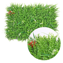 Load image into Gallery viewer, DIY Artificial Plant Wall 40x60cm Plastic Home Garden TV Background Shop The Mall Home Decoration Green Carpet Turf Jungle Party

