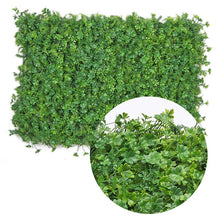 Load image into Gallery viewer, DIY Artificial Plant Wall 40x60cm Plastic Home Garden TV Background Shop The Mall Home Decoration Green Carpet Turf Jungle Party
