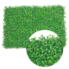 Load image into Gallery viewer, DIY Artificial Plant Wall 40x60cm Plastic Home Garden TV Background Shop The Mall Home Decoration Green Carpet Turf Jungle Party
