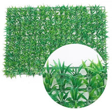 Load image into Gallery viewer, DIY Artificial Plant Wall 40x60cm Plastic Home Garden TV Background Shop The Mall Home Decoration Green Carpet Turf Jungle Party
